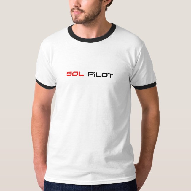 T-shirt de base pilote de solénoïde (Devant)