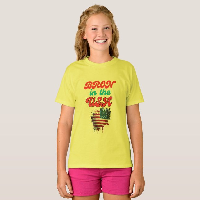 T-shirt de base pour enfants (Devant entier)