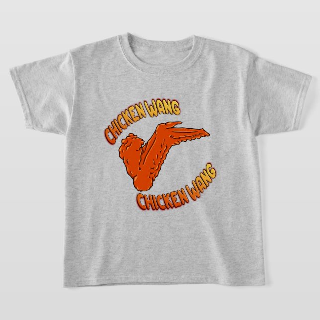 T-shirt de base pour enfants de poule (Poser)