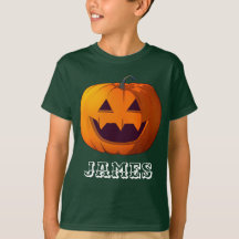 T-shirt de base pour enfants d'Halloween