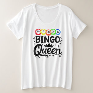 T-shirt de base pour femmes de taille plus grande