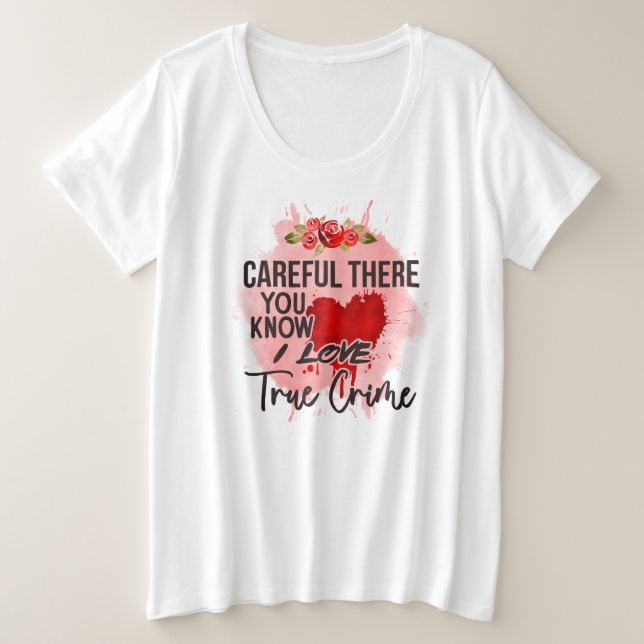 T-shirt de base pour femmes de taille plus grande (Design devant)