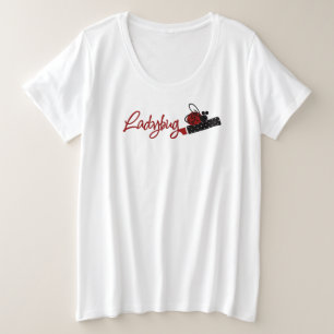 T-shirt de base pour femmes de taille plus grande