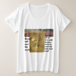 T-shirt de base pour femmes de taille plus grande