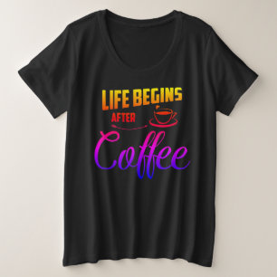 T-shirt de base pour femmes de taille plus grande