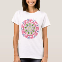 T-shirt de base pour femmes Mandala