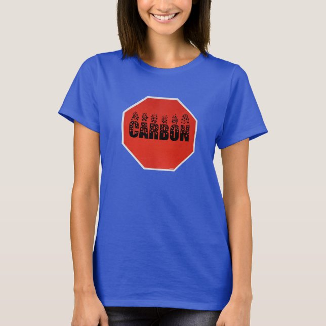 T-shirt de base pour femmes réchauffement climatiq (Devant)