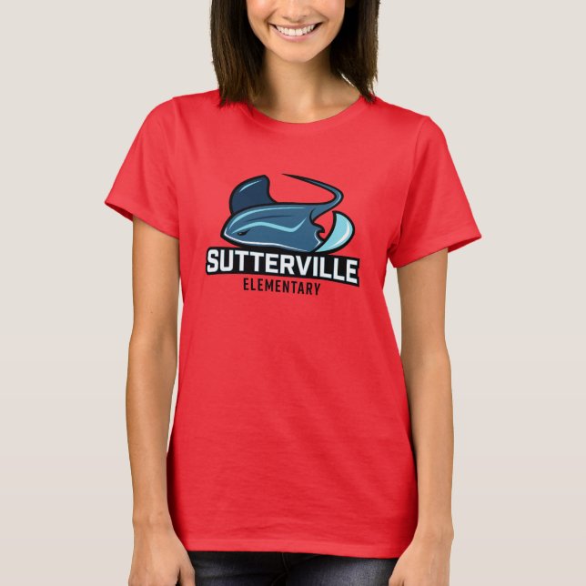 T-shirt de base pour femmes (Sutterville) (Devant)