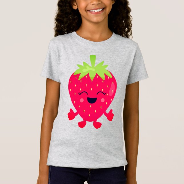 T-shirt de base pour filles (Devant)
