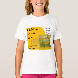T-shirt de base pour filles