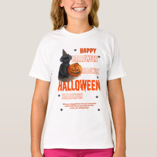 T-shirt de base pour filles Halloween IMPRIMER