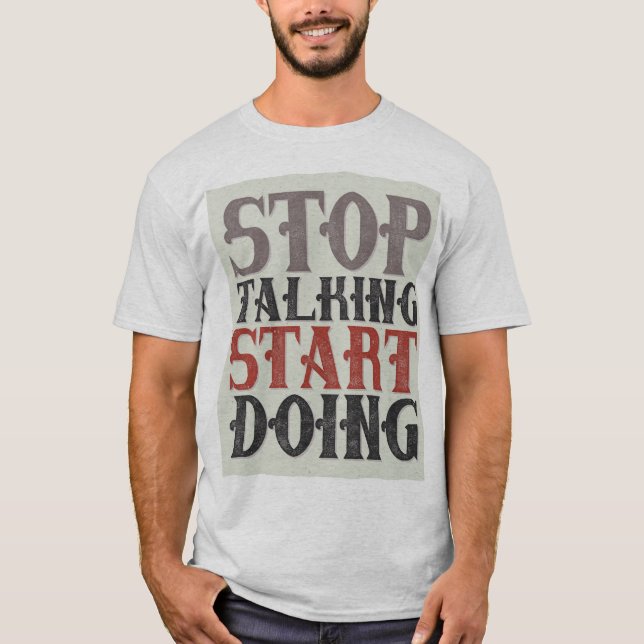 T-shirt de base pour hommes (Devant)