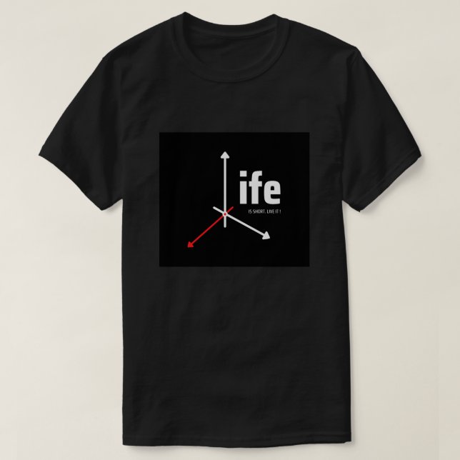 T-shirt de base pour hommes (Design devant)