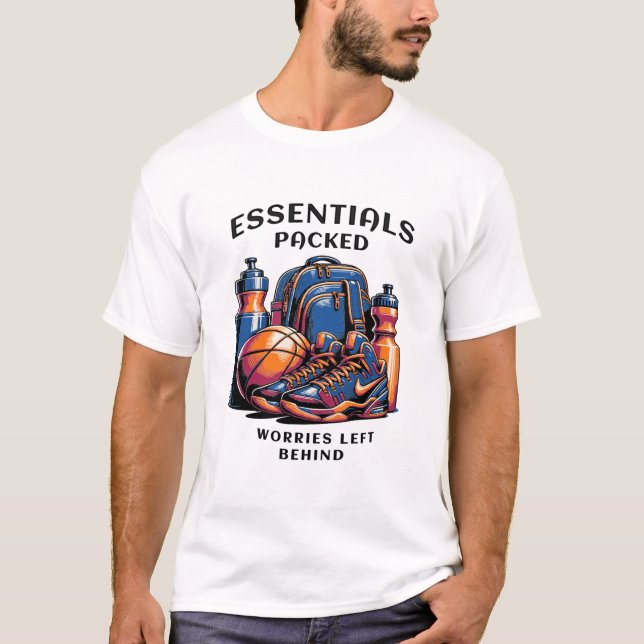 T-shirt de base pour hommes (Devant)