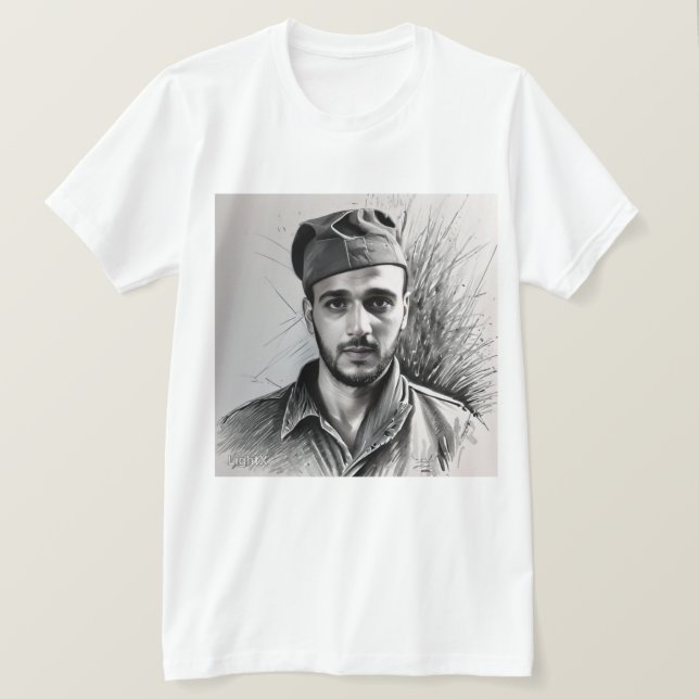 T-shirt de base pour hommes (Design devant)