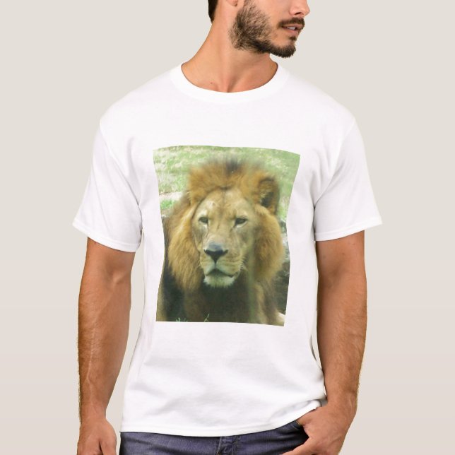 T-shirt de base pour hommes de lions (Devant)