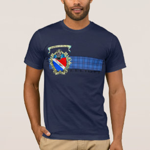 T-shirt de base pour hommes Elliott Crest & Tartan