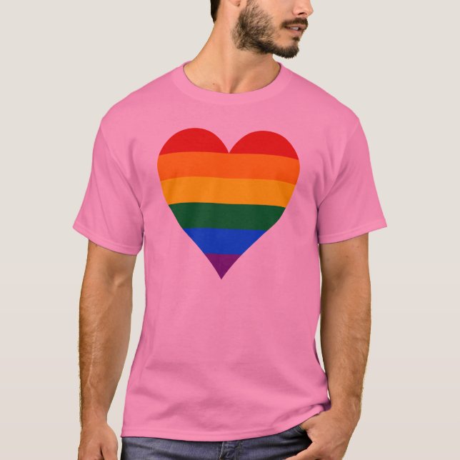 T-shirt de base pour la fierté LGBT (Devant)