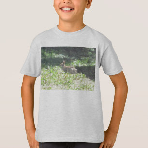 T-Shirt de base pour les enfants Bunny sauvages