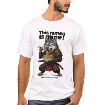 T-shirt de base Samurai Wolf Ramen