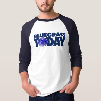 T-shirt de baseball aujourd'hui Bluegrass