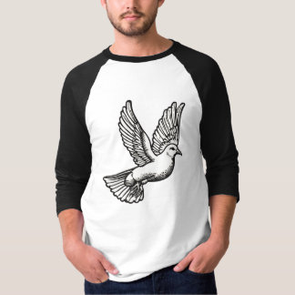 T-shirt de baseball Christian Dove