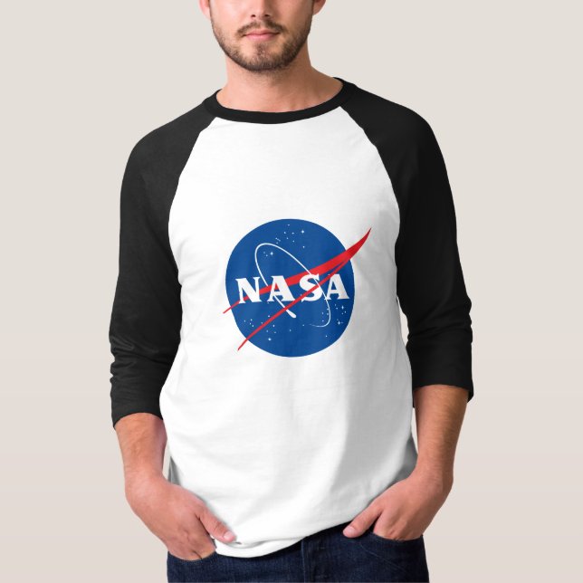 T-shirt de baseball Iconique de la NASA (Eclipse B (Devant)