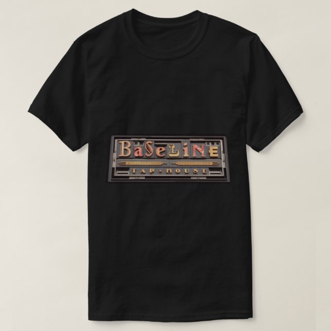 T-shirt de Baseline Tap House (Design devant)
