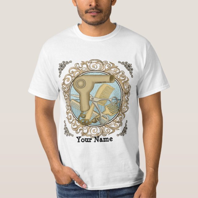 T-Shirt de Beautician Fantaisie (Devant)