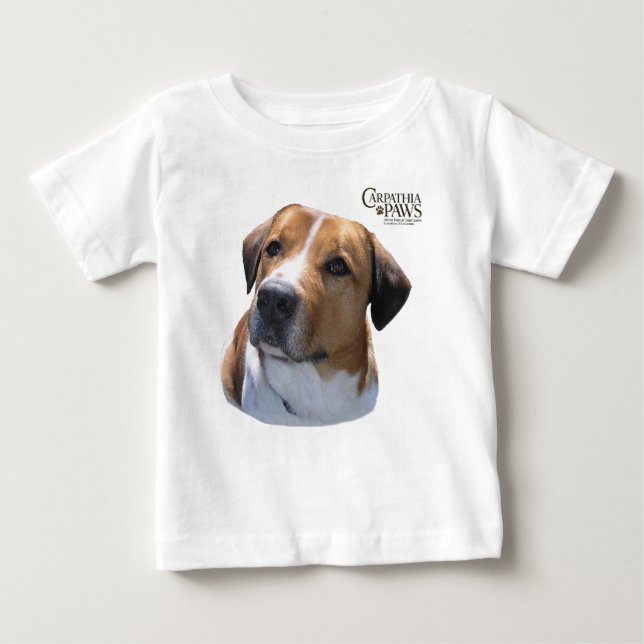 T-shirt de bébé de Bernie (Devant)