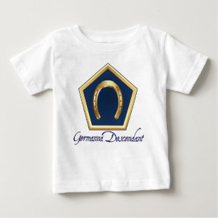 T-shirt de bébé de descendant de Germanna