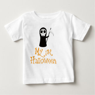 T-shirt de bébé de Halloween d'amusement - mon