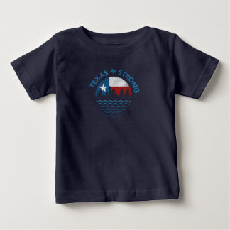 T-shirt de bébé de Harvey d'ouragan fort du Texas
