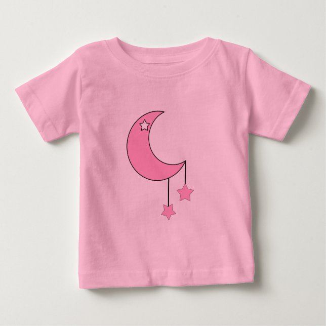 T-shirt de bébé de Moonbeam (Devant)
