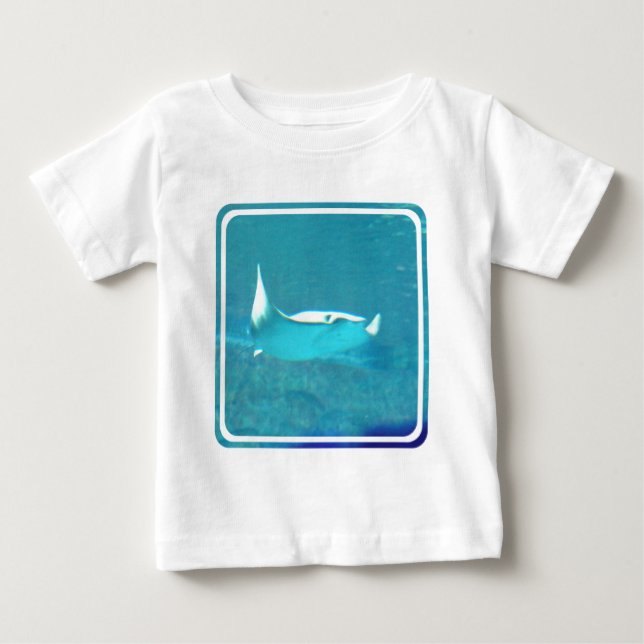 T-shirt de bébé de pastenague (Devant)