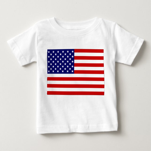 T-shirt de bébé des Etats-Unis (Devant)