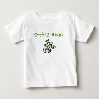 T-shirt de bébé/enfant en bas âge d'haricot vert