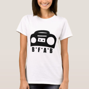 T-shirt ~ de BFAB soutenu d'un boombox