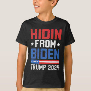 T-shirt De Biden Kids Hommes Trump 2024 Funny Anti Joe Bid
