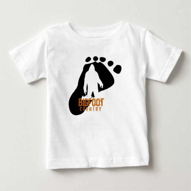 T-shirt de Bigfoot de nourrissons (Devant)
