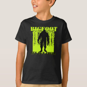 T-shirt de Bigfoot d'enfants
