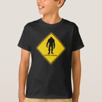 T-shirt de Bigfoot d'enfants