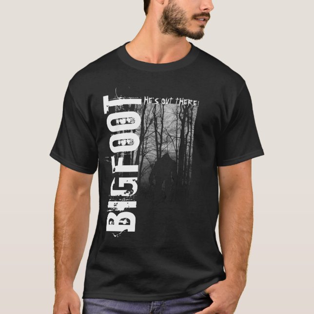 T-shirt de Bigfoot des hommes (Devant)