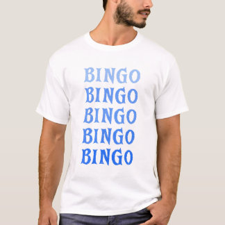 T-shirt de bingo basique pour hommes