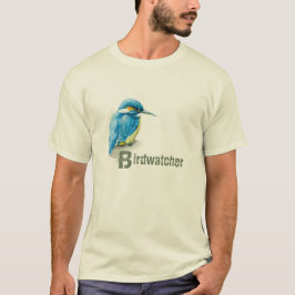T-shirt de Birdwatcher de martin-pêcheur