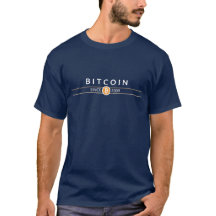 T-shirt de Bitcoin depuis 2009