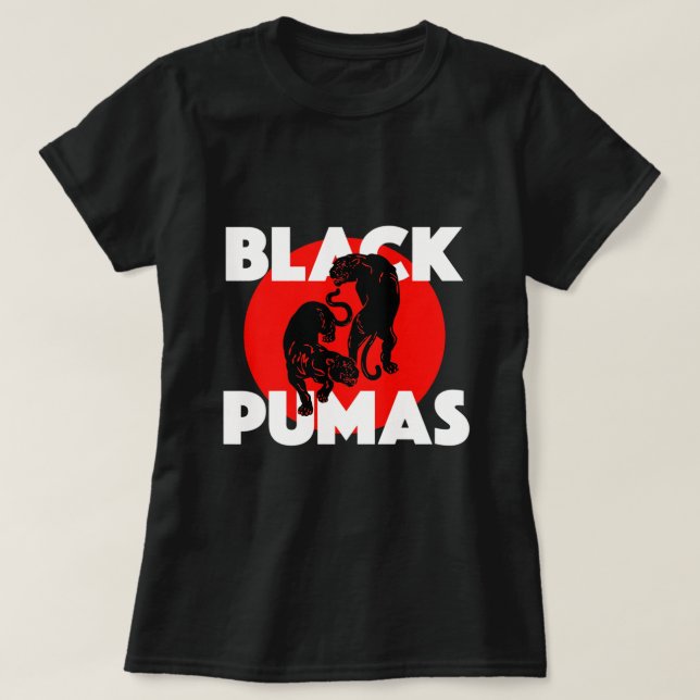 T-shirt de Black pumas (Design devant)