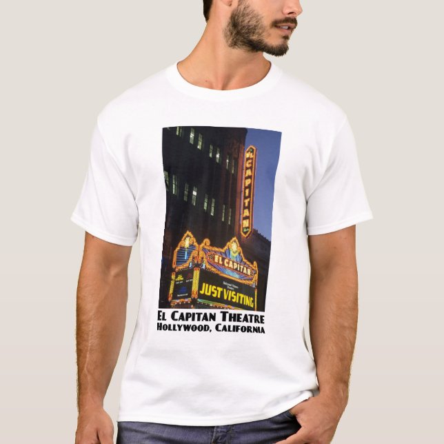 T-shirt de blanc de théâtre d'EL Capitan (Devant)
