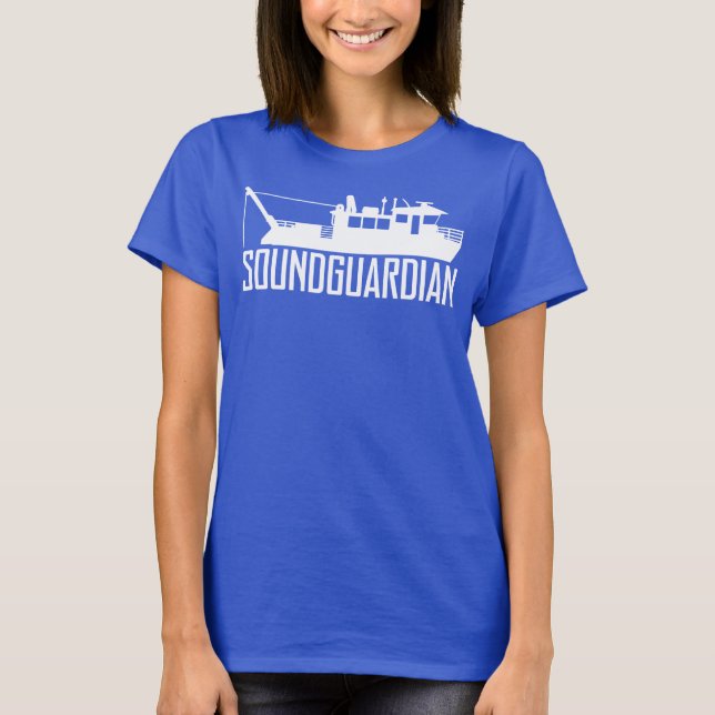 T-shirt de bleu marine des femmes saines de (Devant)