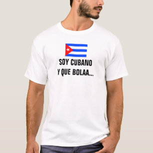 T-shirt de Bolaa de que de Cubano y de soja